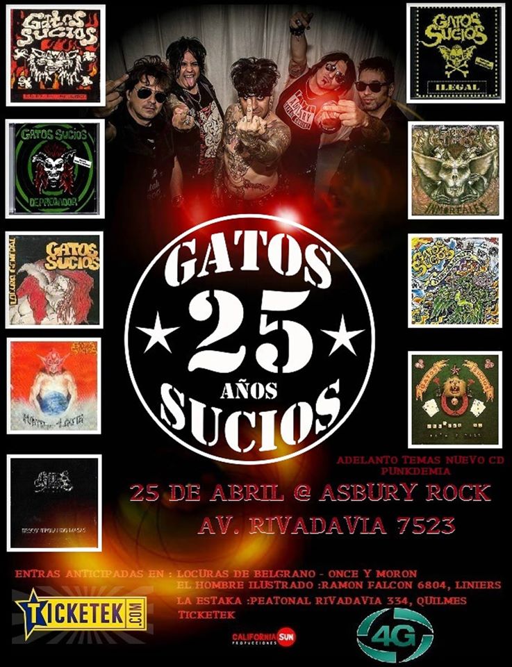 GATOS SUCIOS CUATRO